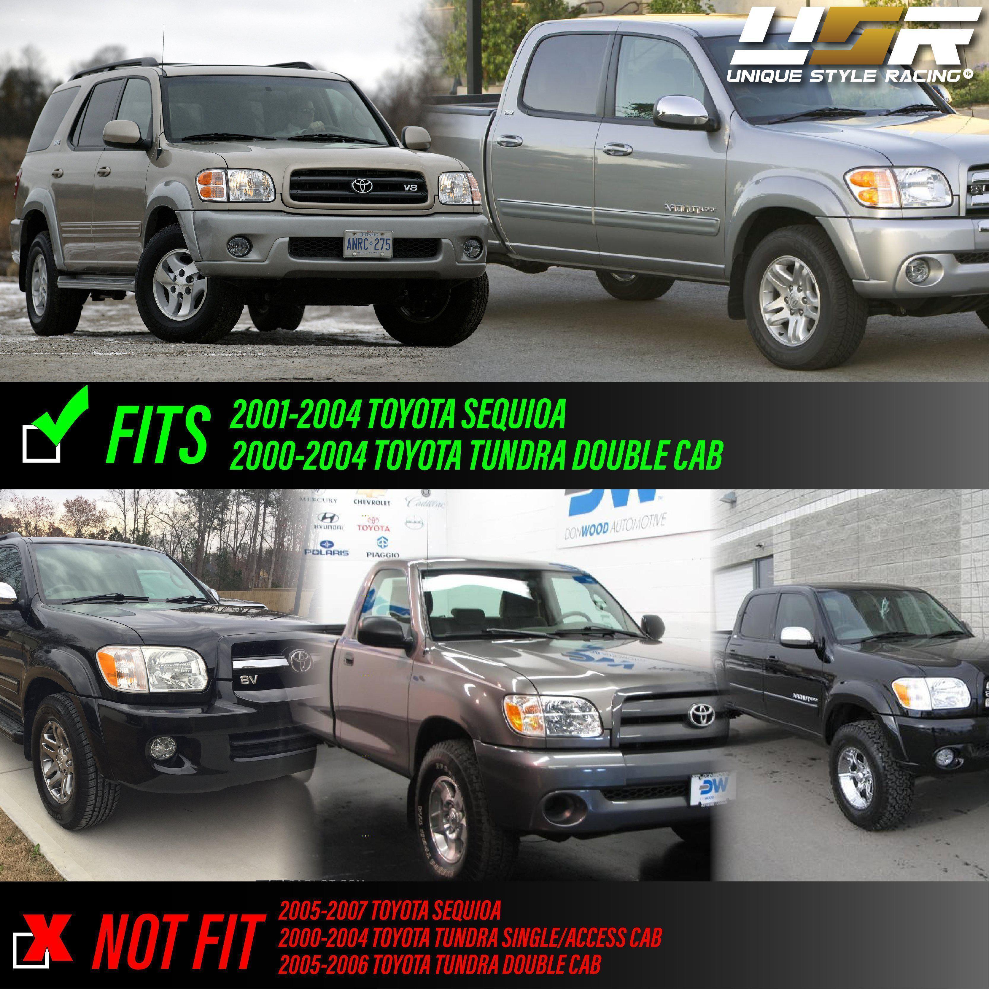 2001-2004 Toyota Sequoia / 2000-2004 Toyota Tundra Double Cab Only