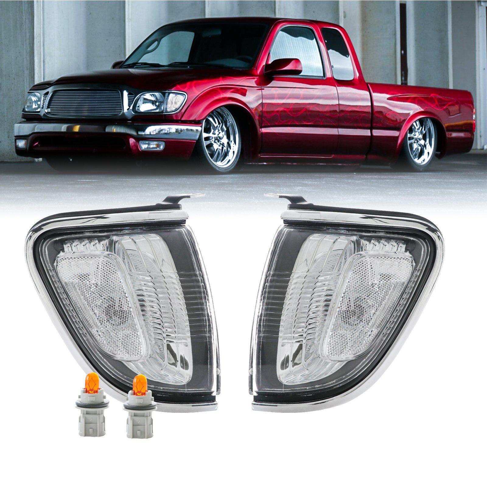 2001-2004 Toyota Tacoma Front Clear or Smoke Corner Lights
