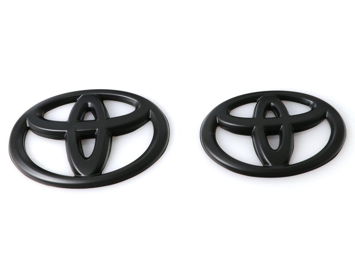Toyota OEM Black Emblem Overlays | 2023+ Toyota Sequoia | TheYotaGarage