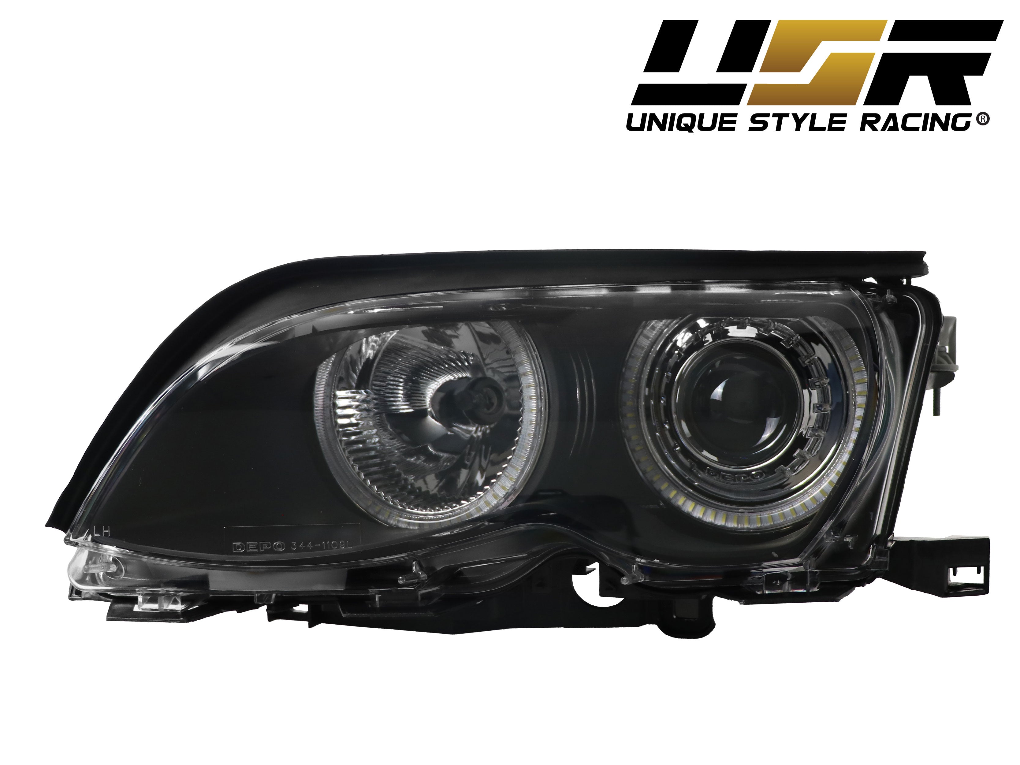 2002-2005 BMW 3 Series E46 4D Sedan / 4D Wagon Angel Eye Projector