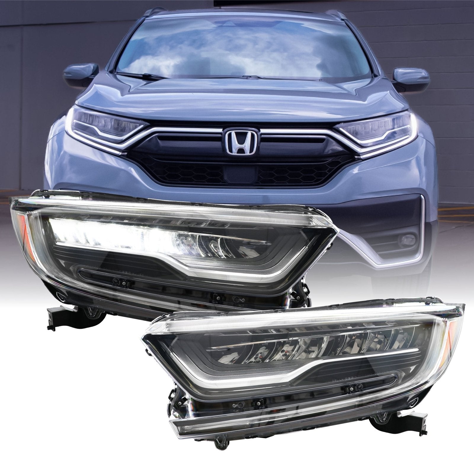 2017-2022 Honda CRV CRV Full LED Headlight Upgrade for Halogen