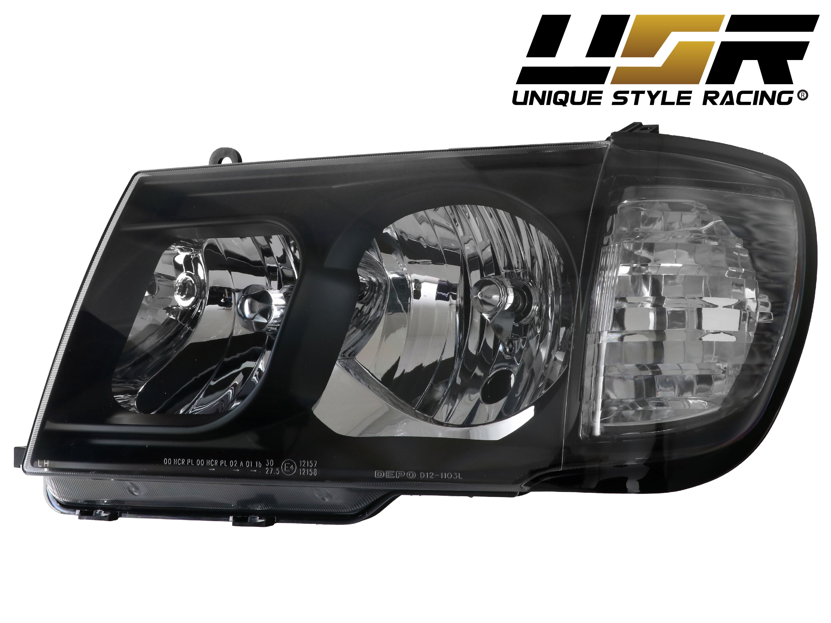 1998-2005 Toyota Land Cruiser FJ100 Chrome or Black Housing