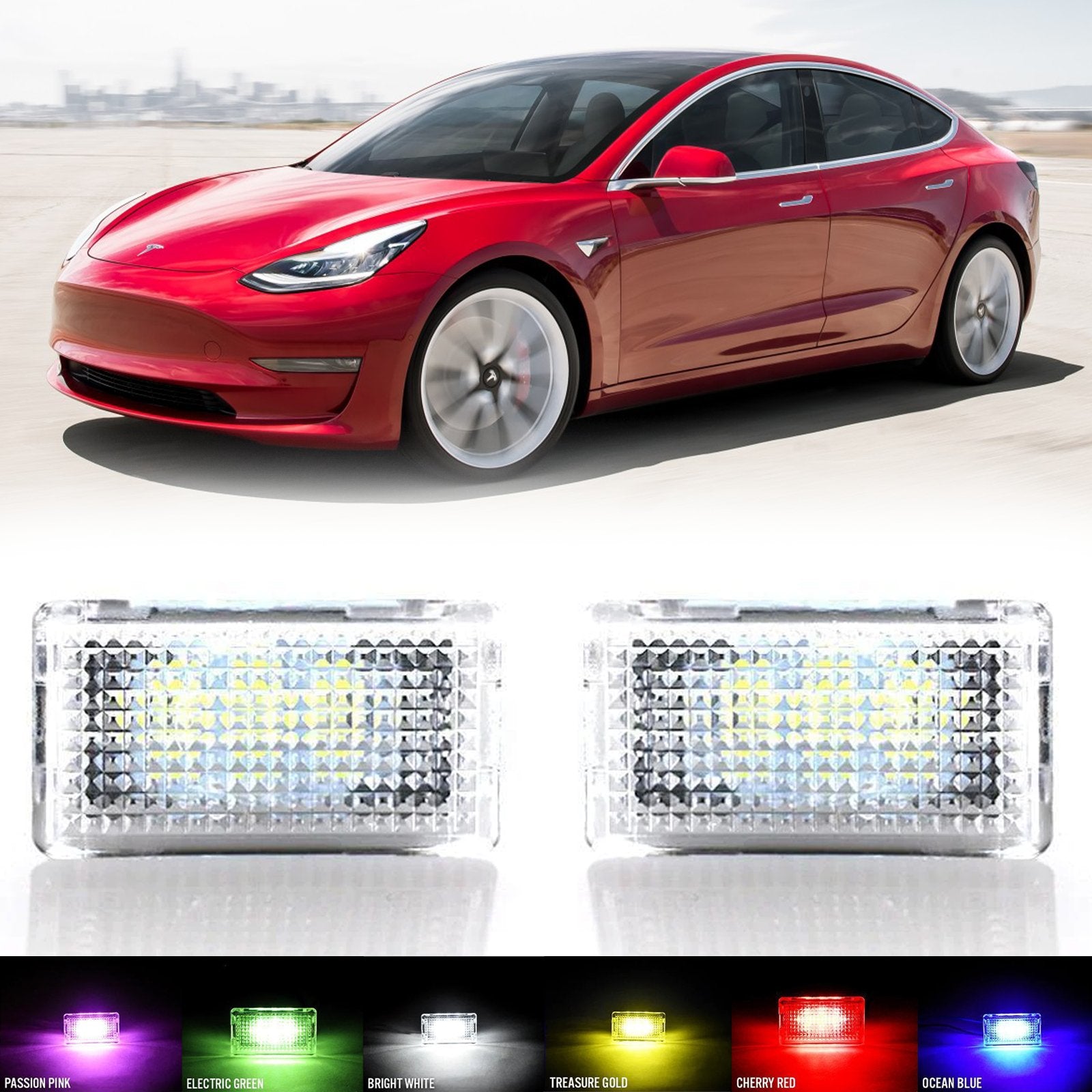 2017-2022 Tesla Model 3 USR Edition Brightest 948 Lux Plug & Play LED  Interior Light Lamp Kit