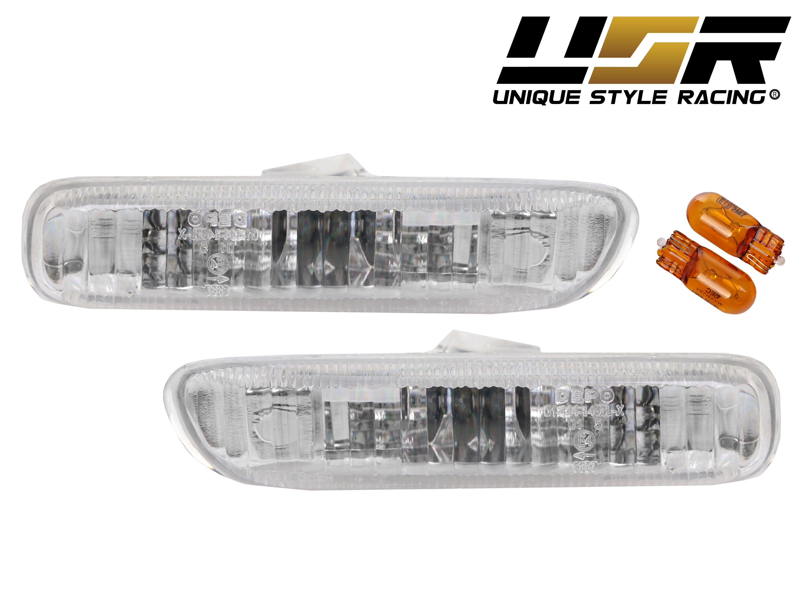 1992-2003 BMW 3 Series E46 2D/4D/5D Clear or Smoke Fender Side