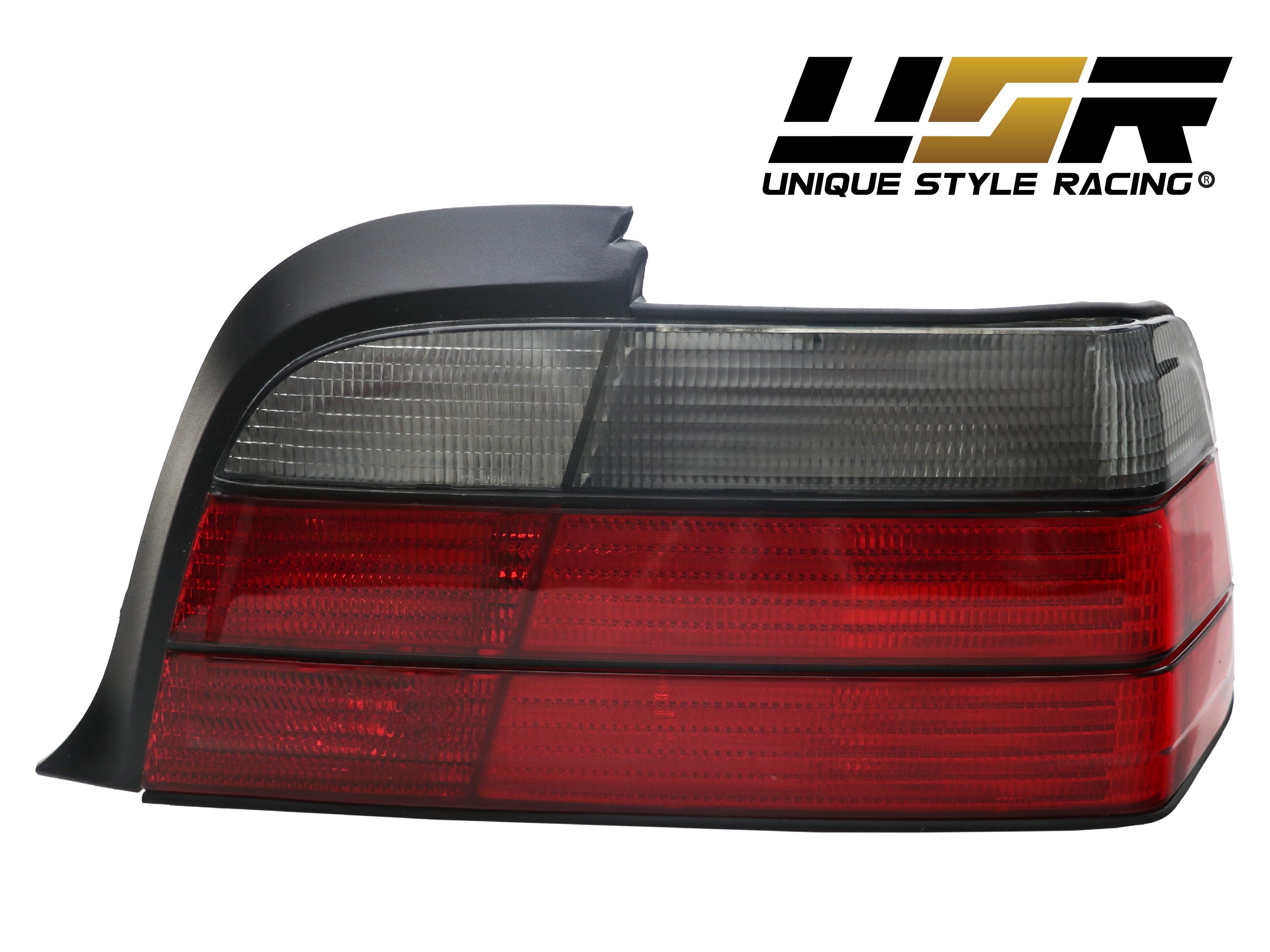 1992-1999 BMW E36 3 Series Coupe / Cabrio Euro Red/Clear or Red/Smoke Tails  Lights