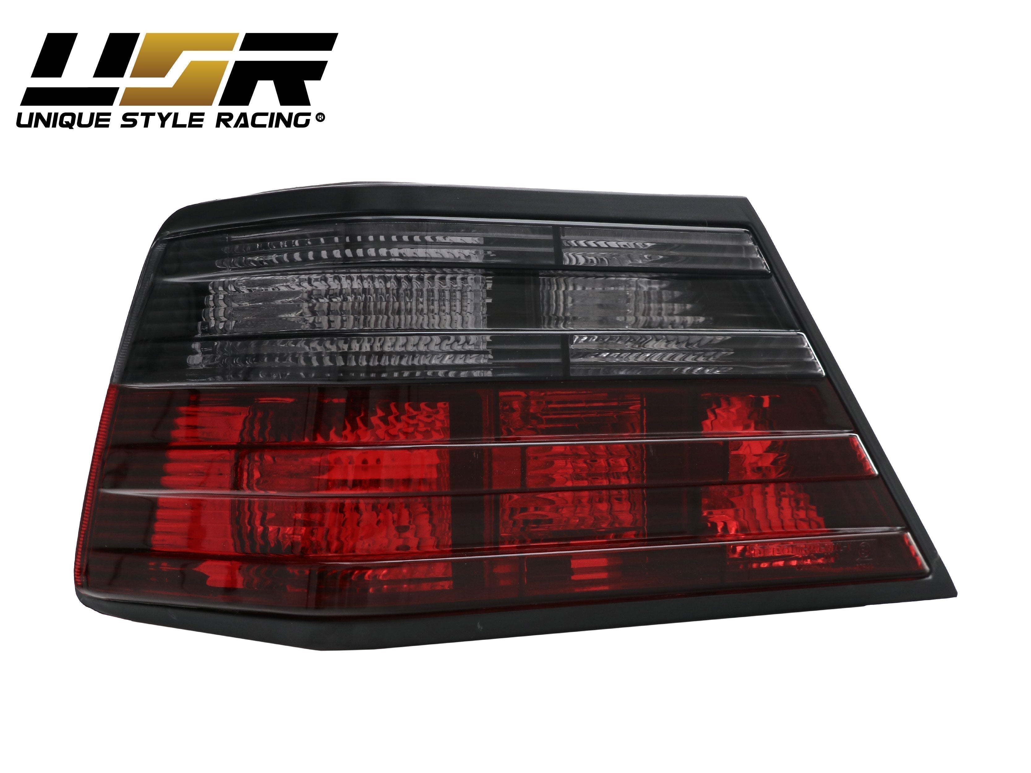 1986-1995 Mercedes E Class W124 4D Sedan / 2D Coupe Euro Red/Smoke Tail  Light