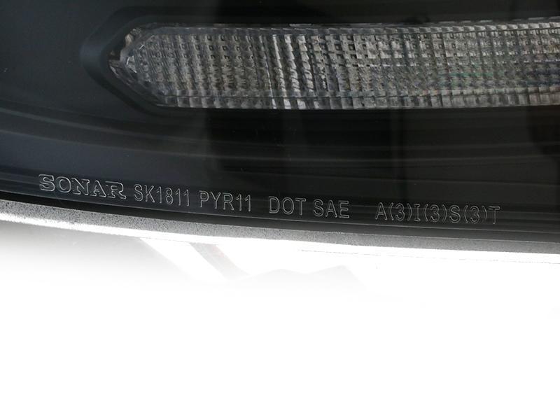 2011-2014 Porsche Cayenne 958 USR Facelift Style Full LED Clear or Smoke or GTS Dark Cherry Rear Tail Light