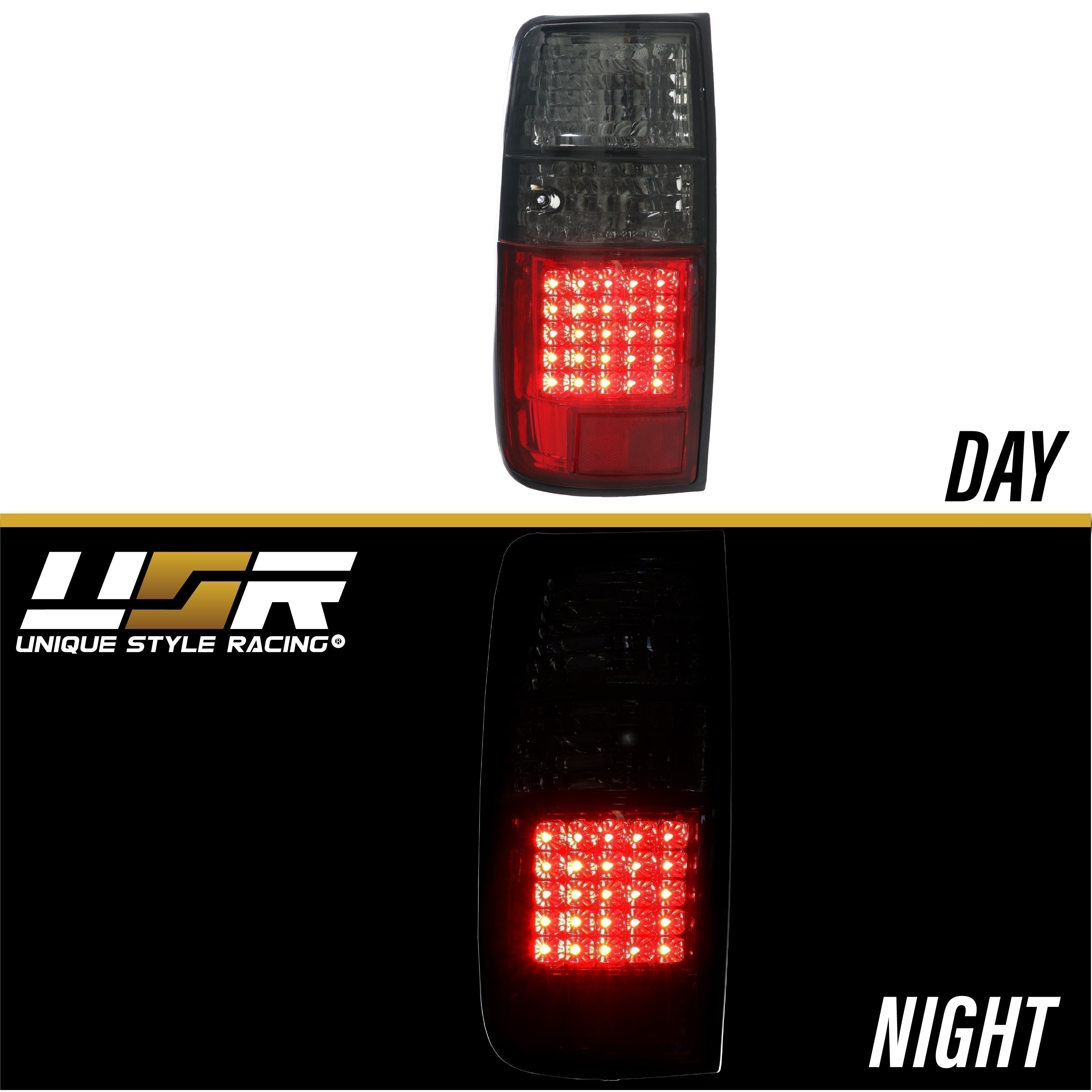 1991-1997 Toyota Land Cruiser FJ80 / 1995-1997 Lexus LX450 Red/Clear OR  Red/Smoke LED Tail Light